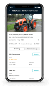 farm fleet maintenance mobile app